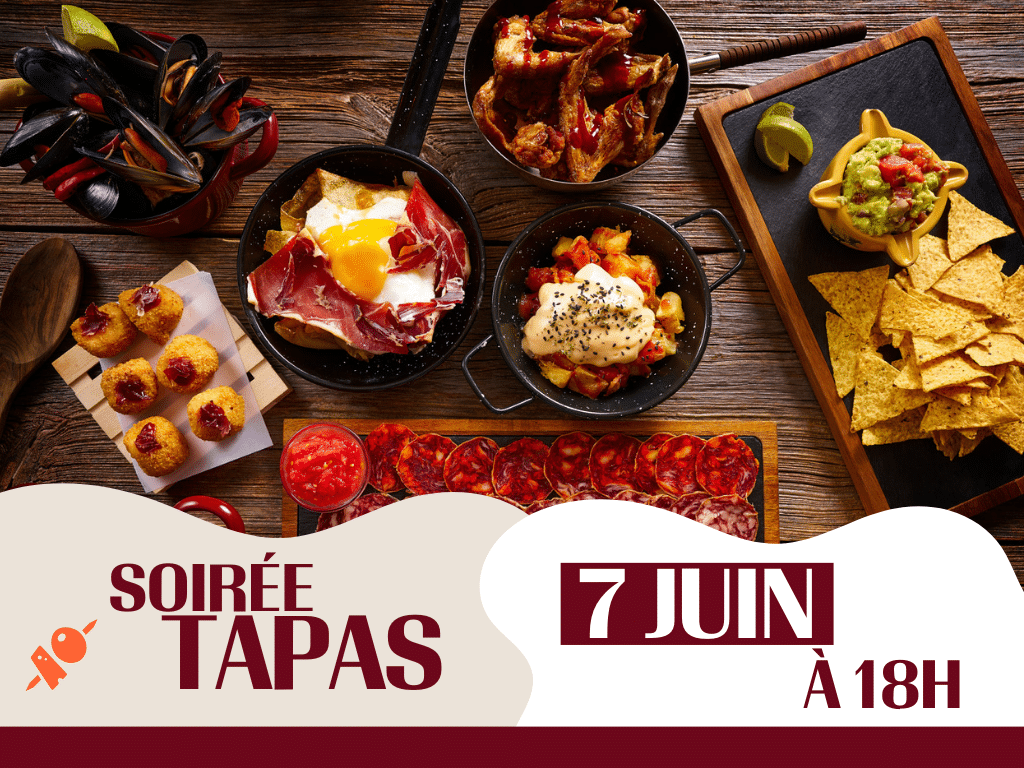 Les Beaux Jours organisent une soirée tapas ce vendredi 7 juin à partir de 18h à Thionville.