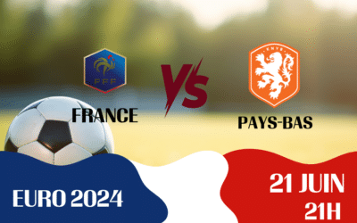 21 juin – 21h : Match de la France / Pays-Bas