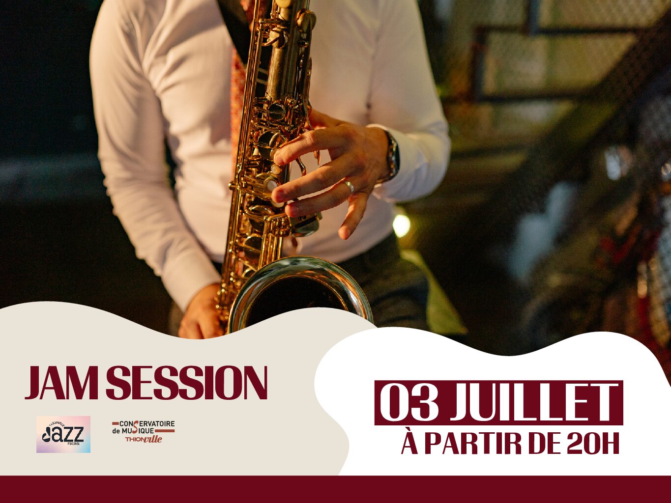 03 juillet – JAM SESSION 🎺