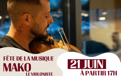 21 juin – Fête de la musique à Thionville avec Mako Le Violoniste