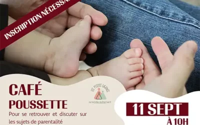 11 septembre : Café poussette pour la rentrée scolaire