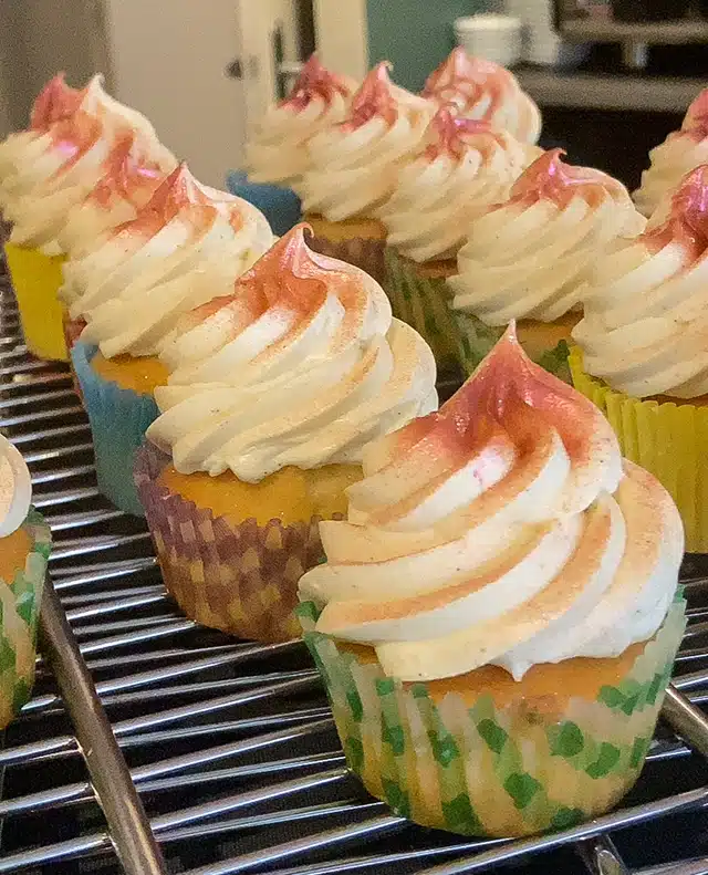 Cupcakes à la vanille faits maison aux Beaux Jours à Thionville