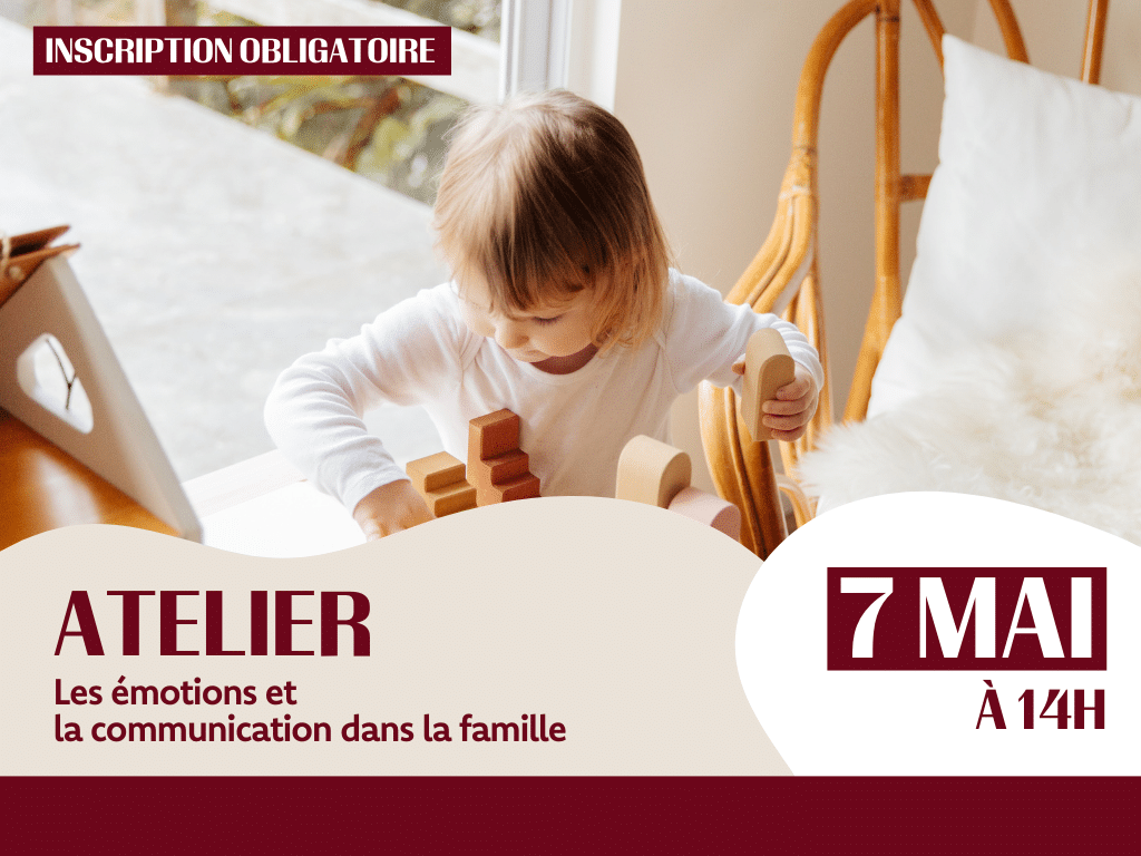 7 mai : Atelier émotions et communication