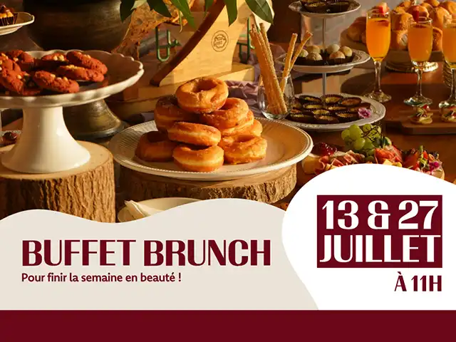 Brunch le 13 juillet aux Beaux Jours à Thionville