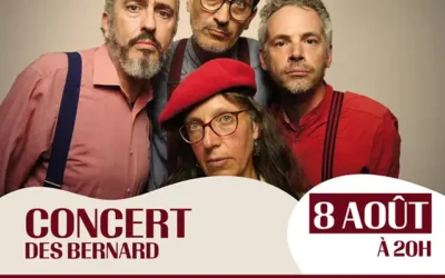 8 août : Concert des Bernard à Thionville