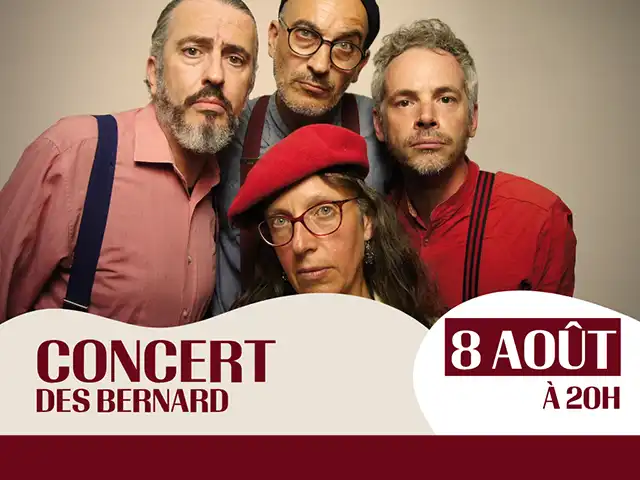 Concert des Bernard à Thionville le 8 août
