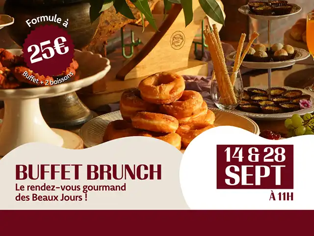 Brunch à Thionville le 14 et 28 septembre 2025