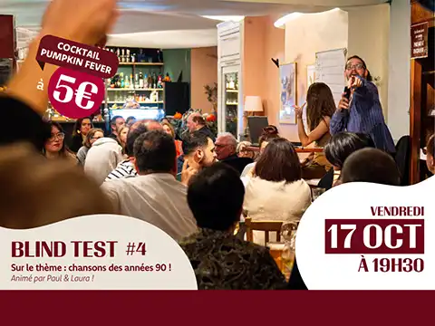 Blind test spécial années 90 au bar Les Beaux Jours de Thionville