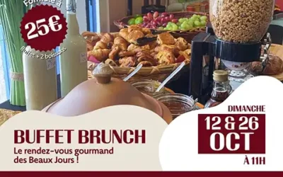 12 & 26 octobre 2025 : Brunch aux Beaux Jours Thionville