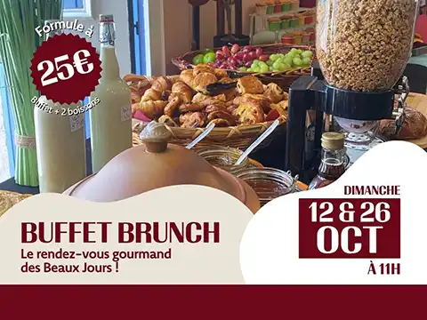 Brunchs au bar Les Beaux Jours de Thionville les 12 et 26 octobre 2025