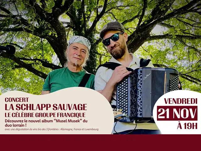 21 novembre : Concert de La Schlapp Sauvage à Thionville