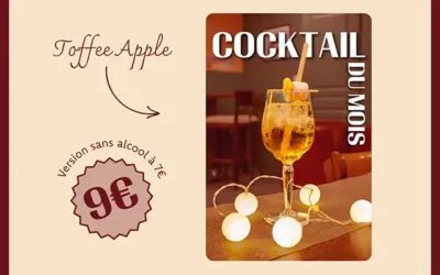 Cocktail du mois de novembre aux Beaux Jours Thionville