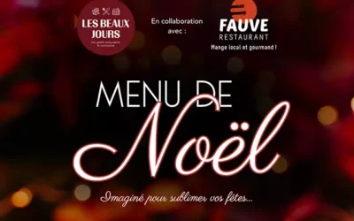 Les Beaux Jours Thionville préparent votre menu de Noël !