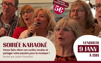 9 janvier : Soirée karaoké