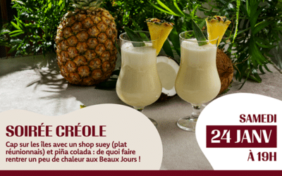 24 janvier : Soirée Créole