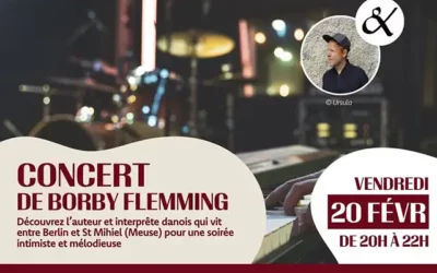 20 février : Concert de Borby Flemming à Thionville