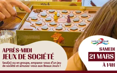 21 mars : Après-midi jeux à Thionville