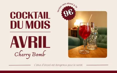 Cocktail du mois d’avril
