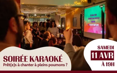 11 avril : Soirée karaoké