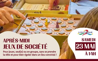 23 mai : Après-midi jeux de société
