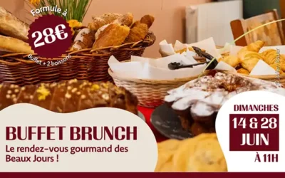 14 & 28 juin : Buffet brunch à Thionville