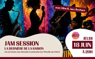 18 juin : Concert de Mina & Jazz Brothers et jam