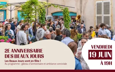 19 juin : 2e anniversaire des Beaux Jours