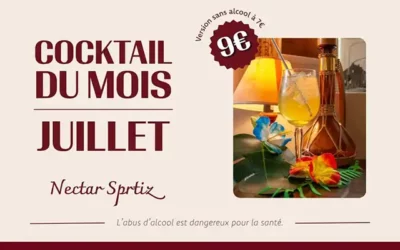 Cocktail du mois de juillet