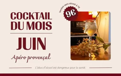 Cocktail du mois de juin