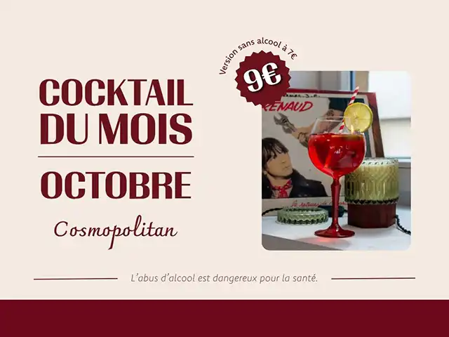 cocktail-bar-thionville-octobre-2026 Cocktail du mois d'octobre au bar Les Beaux Jours à Thionville