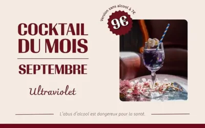 Cocktail du mois de septembre