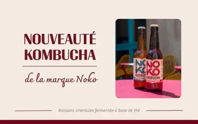 Nouveauté : Kombuchas NOKO
