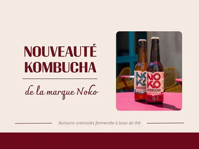 kombucha-thionville Nouveauté : Kombuchas NOKO aux Beaux Jours à Thionville