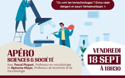 18 septembre : Apéro Sciences & Société